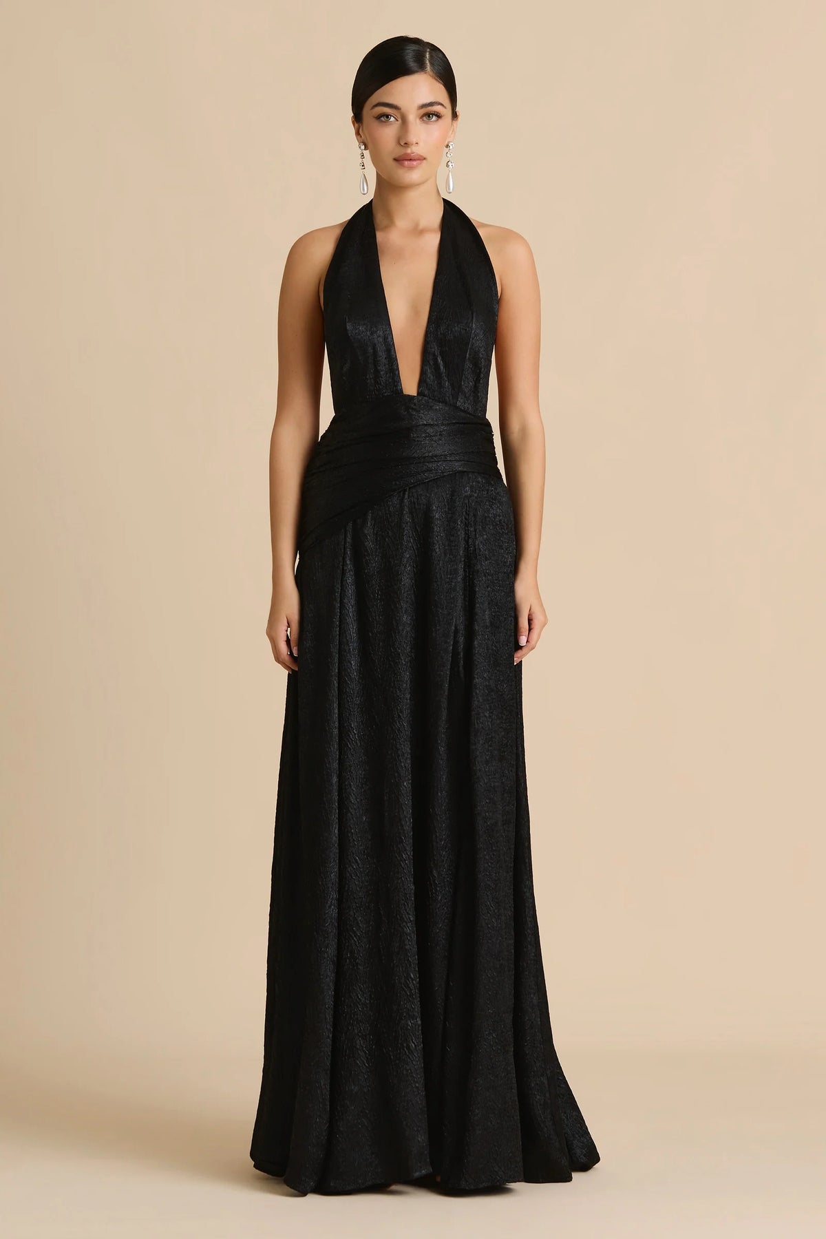 Sonya Zephyr Gown - Black
