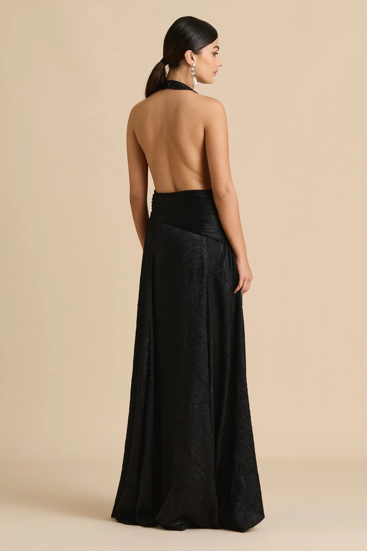 Sonya Zephyr Gown - Black