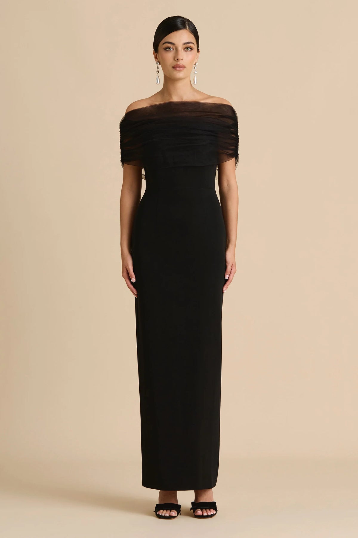 Sonya Romina Maxi Dress - Black