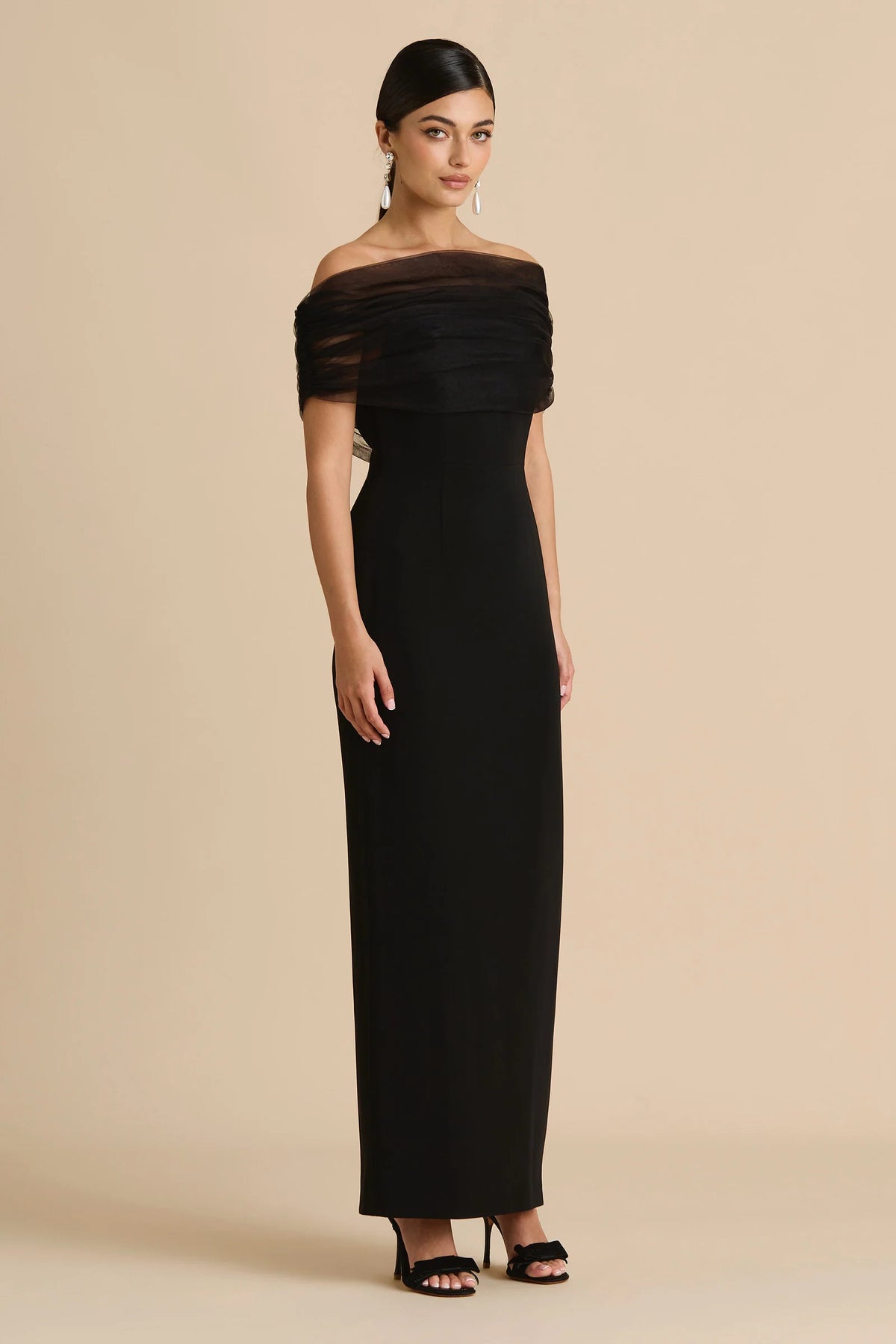 Sonya Romina Maxi Dress - Black