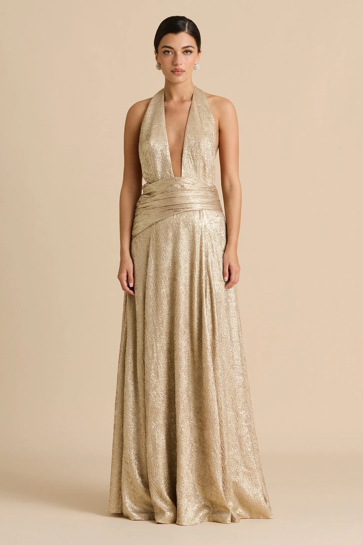 Sonya Zephyr Gown - Gold