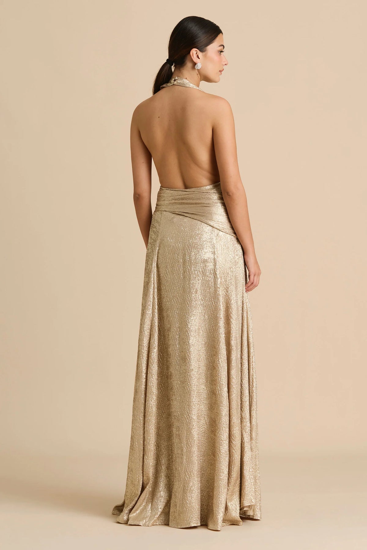 Sonya Zephyr Gown - Gold
