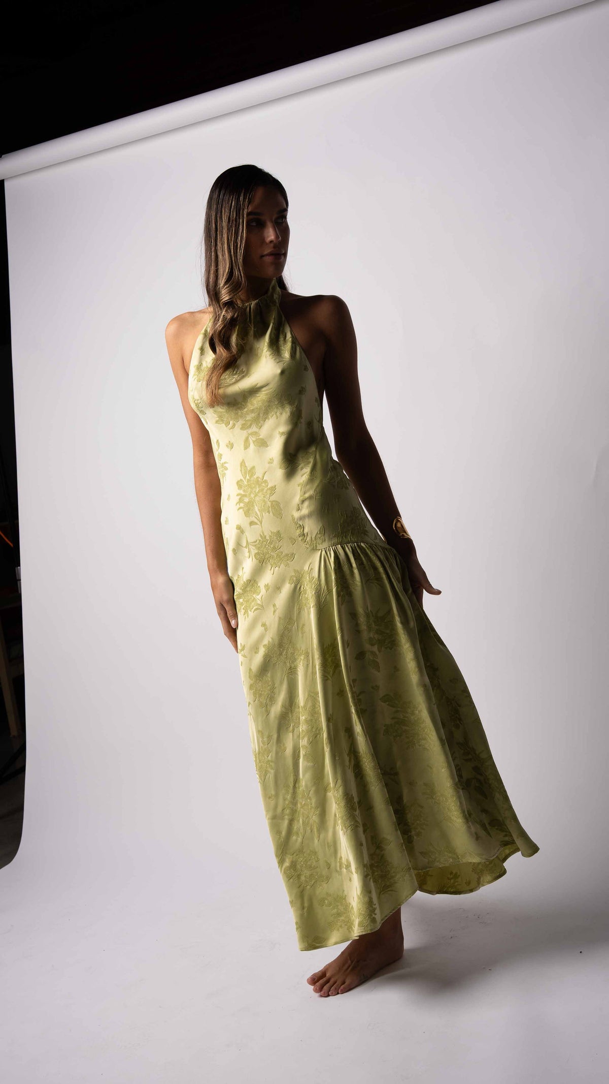 One Fell Swoop Gemma Dress - Kimono Brocade