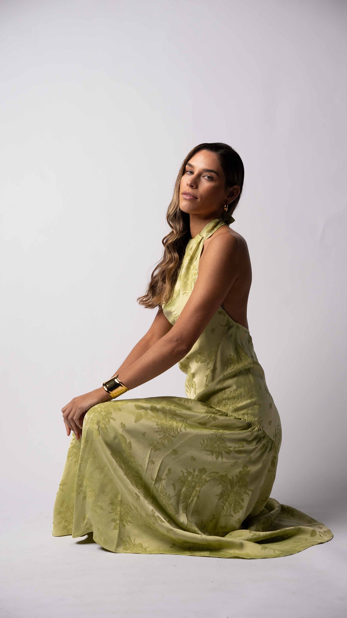 One Fell Swoop Gemma Dress - Kimono Brocade