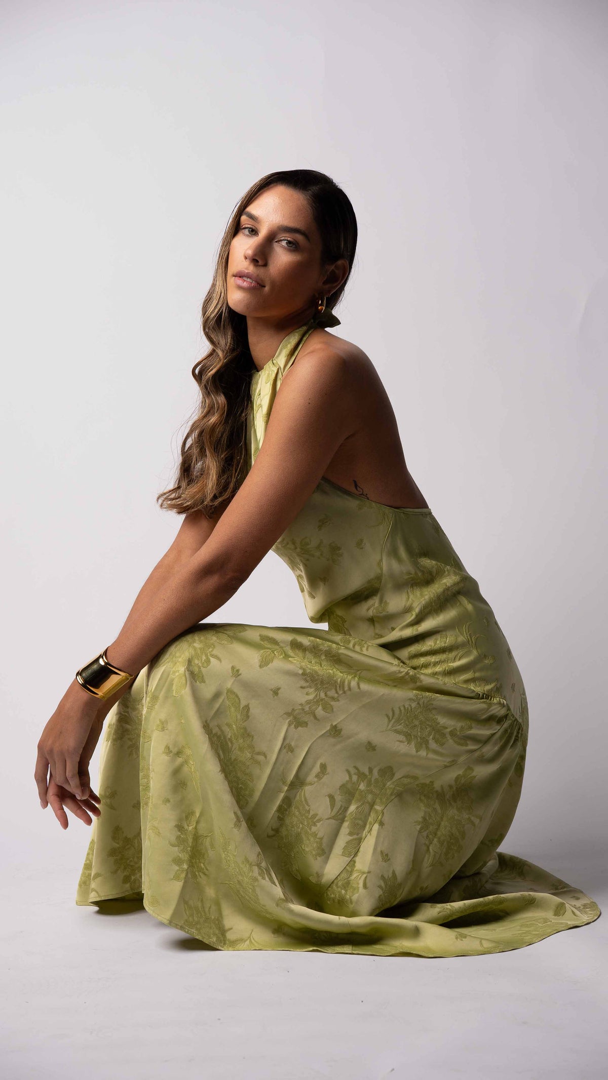 One Fell Swoop Gemma Dress - Kimono Brocade