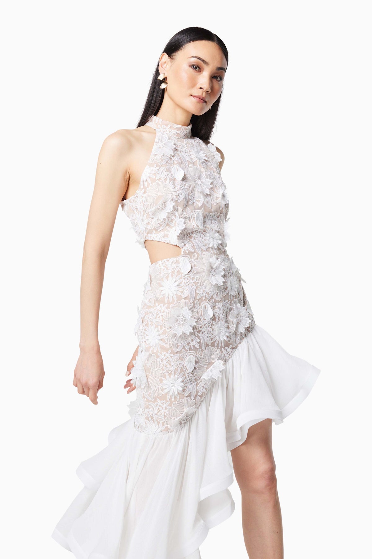 Elliatt Dubrovnik Maxi Dress - Ivory