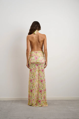 Džo Solene Dress - Spring Yellow Floral