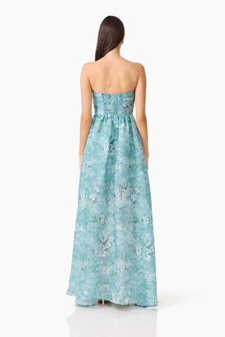 Elliatt Faye Gown - Blue Mutli