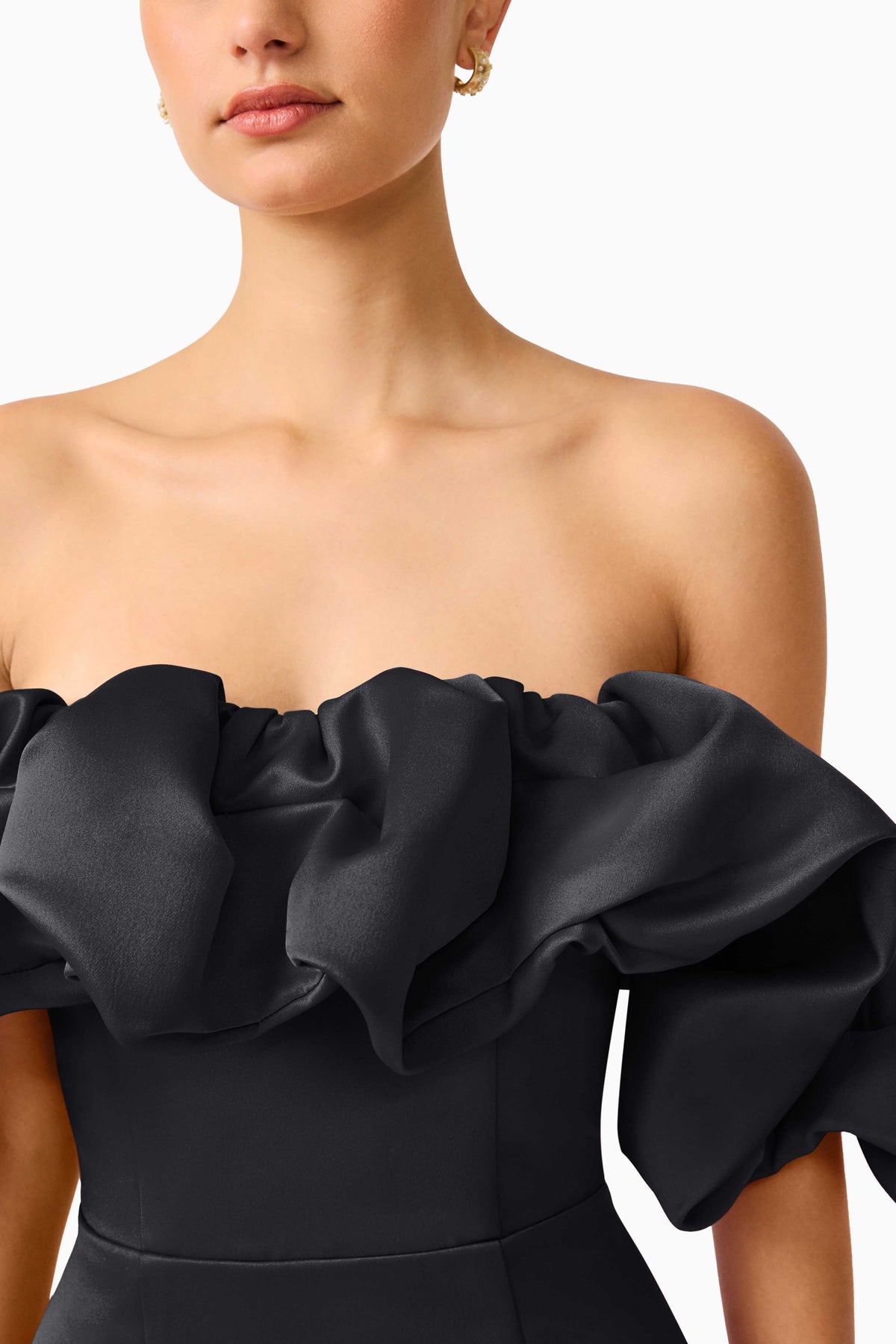 Elliatt Lucetta off Shoulder Gown - Black