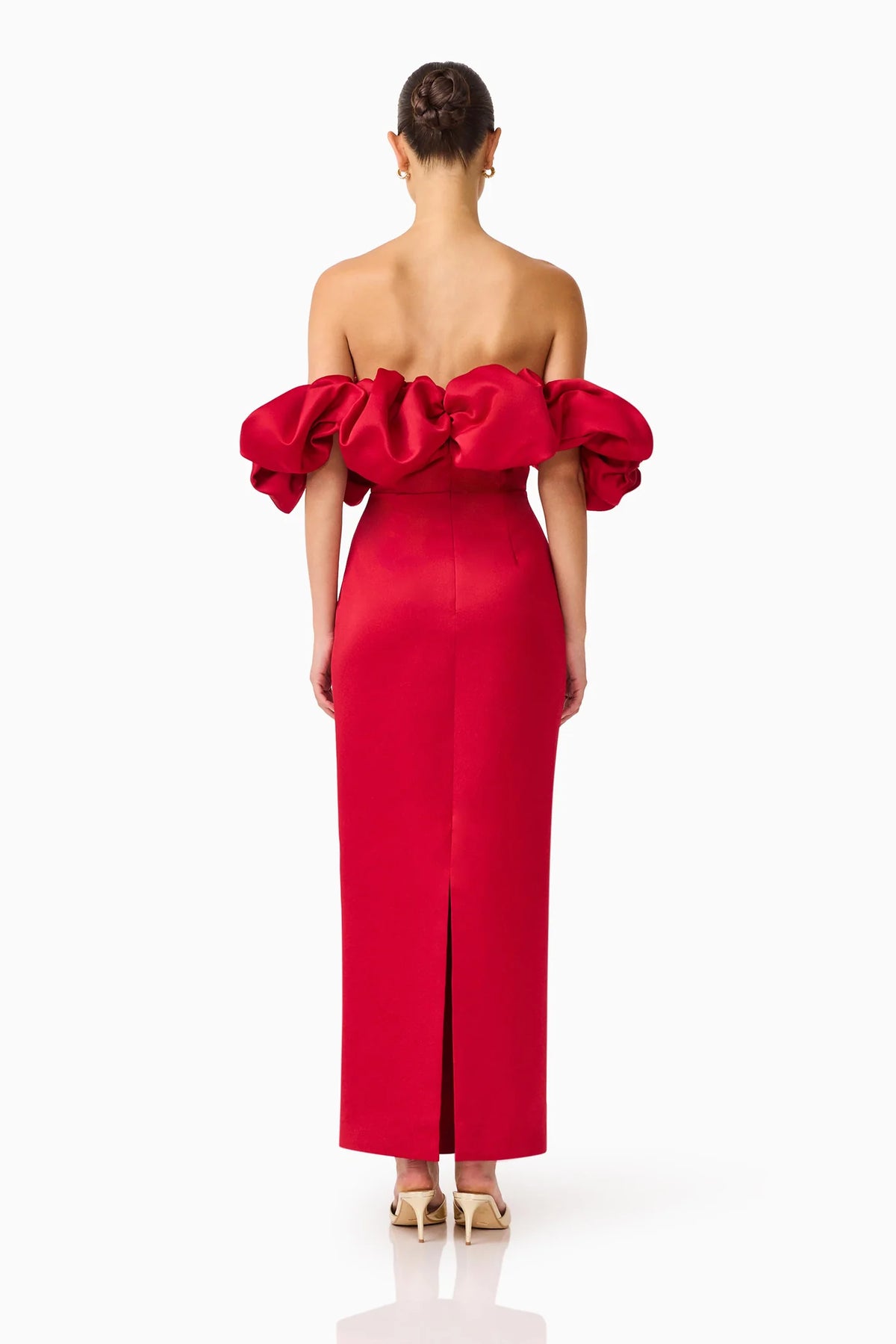 Elliatt Lucetta off Shoulder Gown - Red