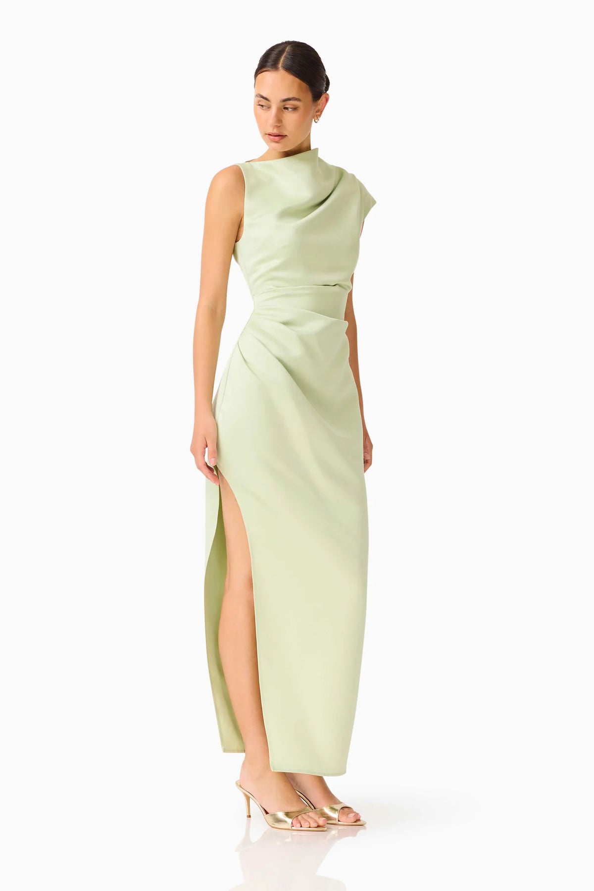 Elliatt Coralie Maxi Dress - Sage Green