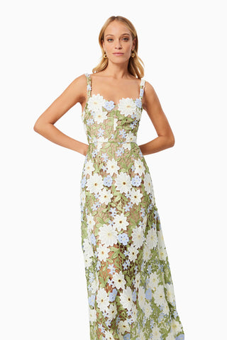 Elliatt Flora Midi Dress - Multi