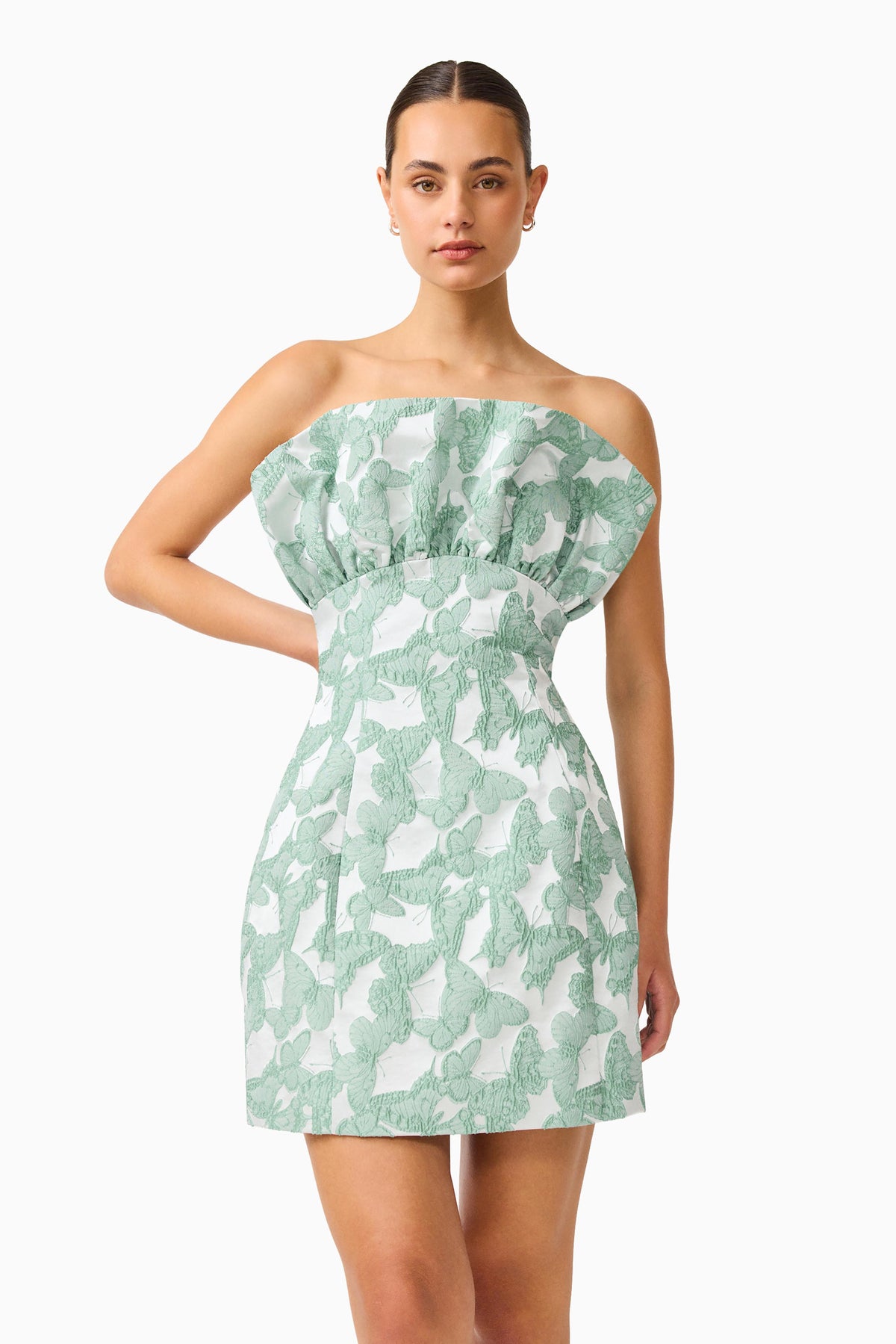 Elliatt Lisette Mini Dress - Sea green