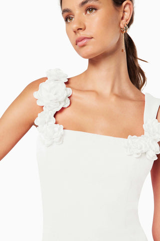 Elliatt Trompe Dress - White