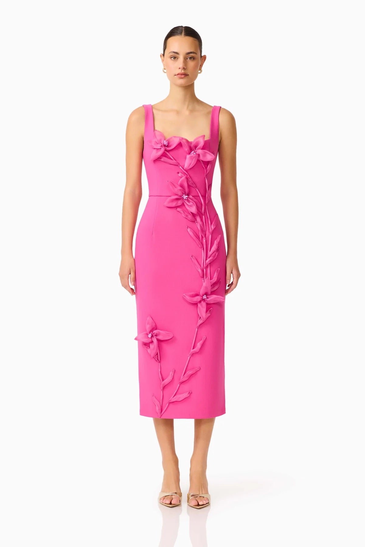 Elliatt Ilaria Midi Dress - Pink