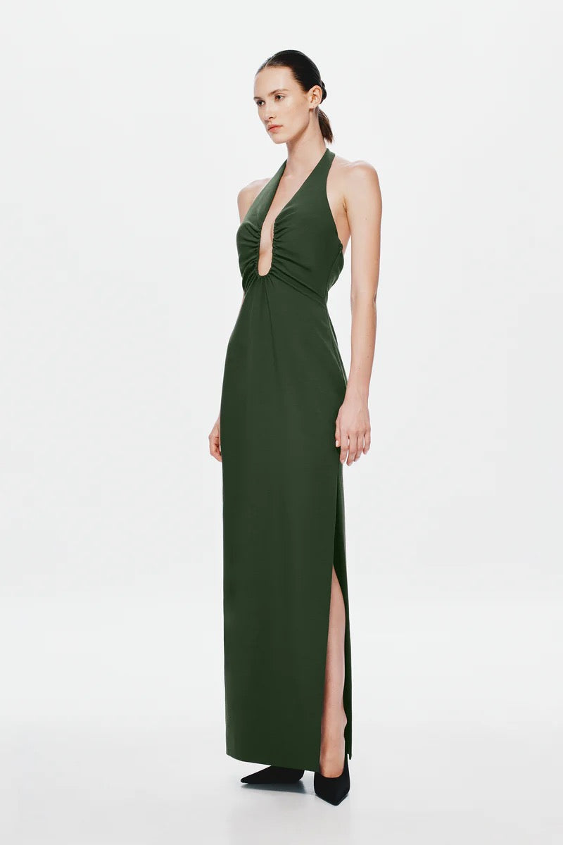 Misha Alusia Dress - Moss