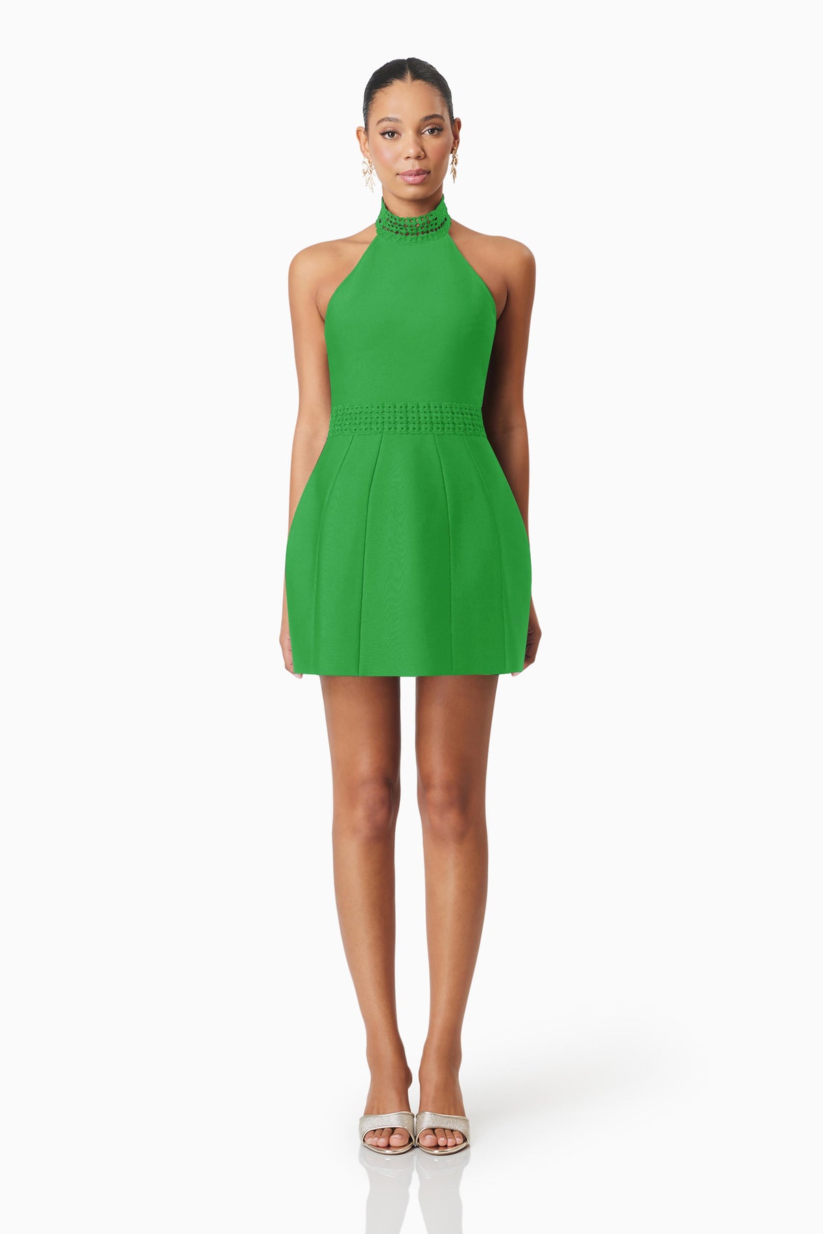 Elliatt Neoma Mini Dress - Kelly Green - Dress Hire AU Elliatt Neoma Mini Dress - Kelly Green - Dress Hire AU