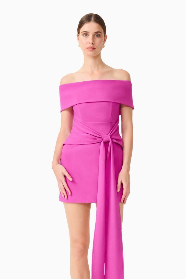 Elliatt Chantal Strapless Mini Dress - Pink