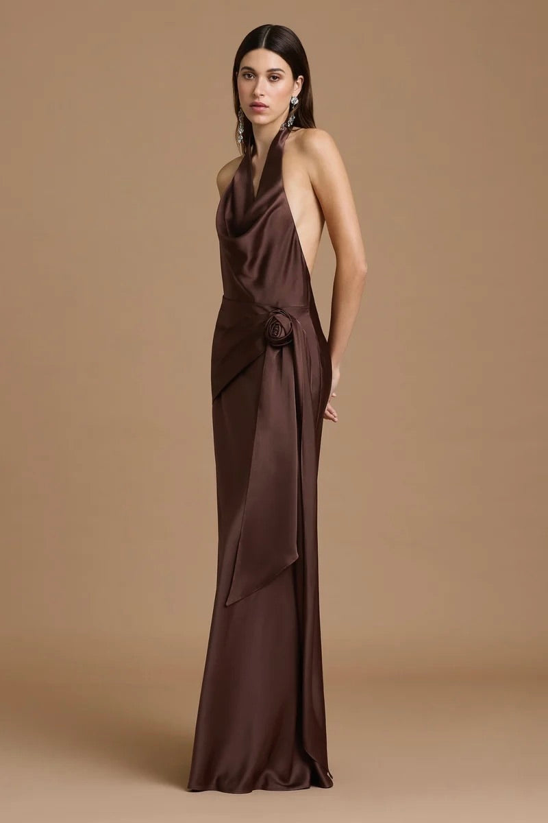 Sonya Rozalia Dress - Brown