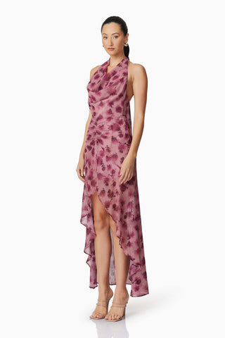 Elliatt Monica Dress - Plum Multi