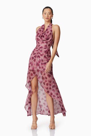 Elliatt Monica Dress - Plum Multi