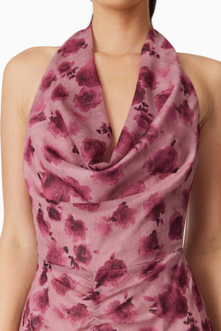 Elliatt Monica Dress - Plum Multi