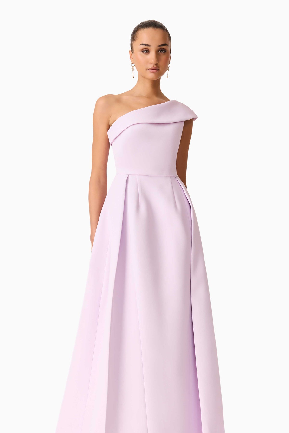 Elliatt Saphine One Shoulder Gown - Pink