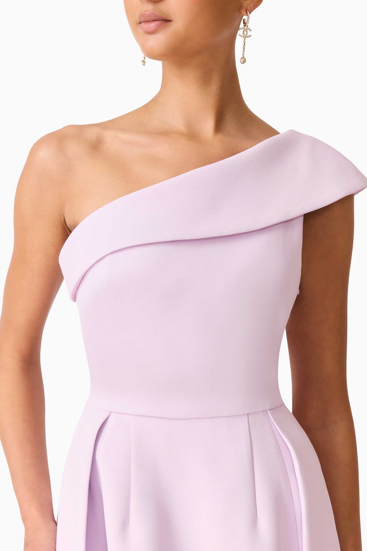 Elliatt Saphine One Shoulder Gown - Pink