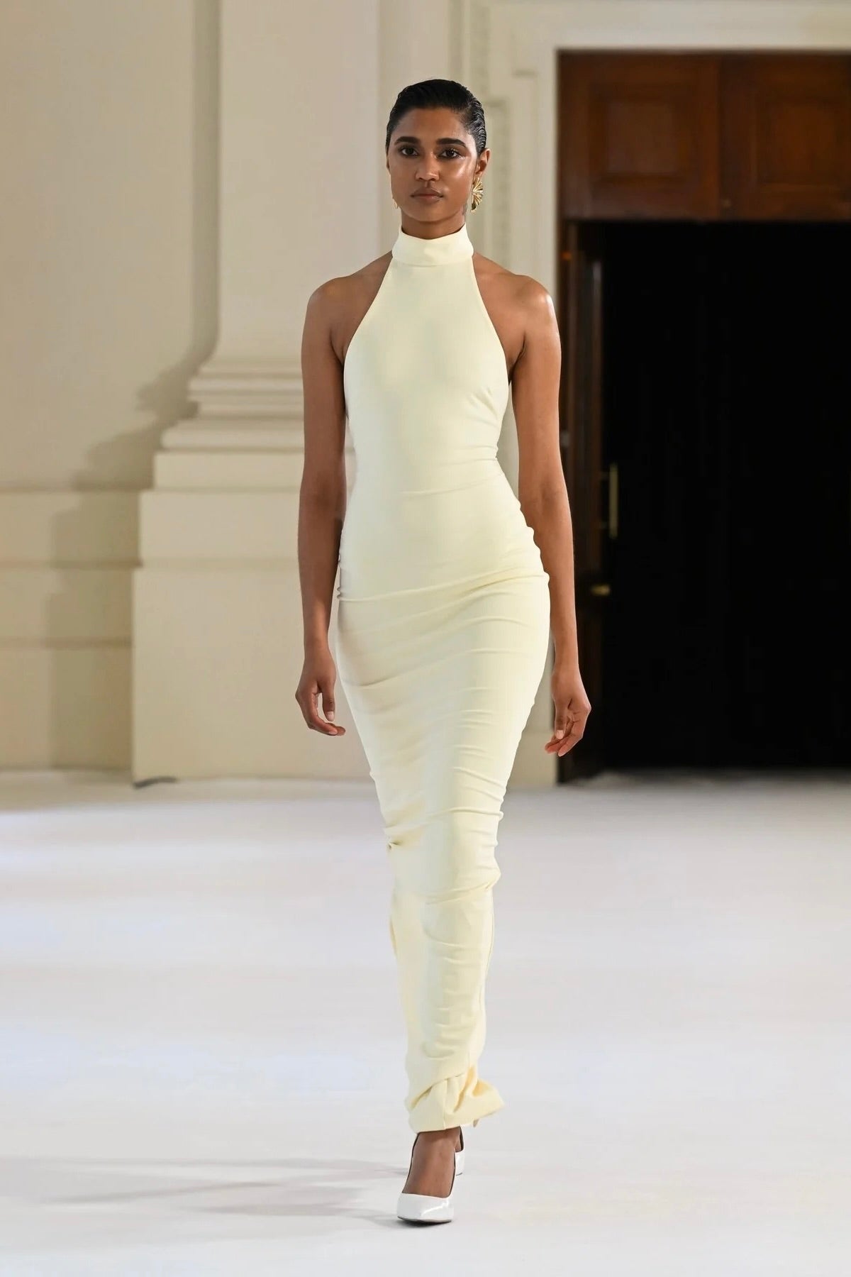 Effie Kats Rhi Gown - Lemon