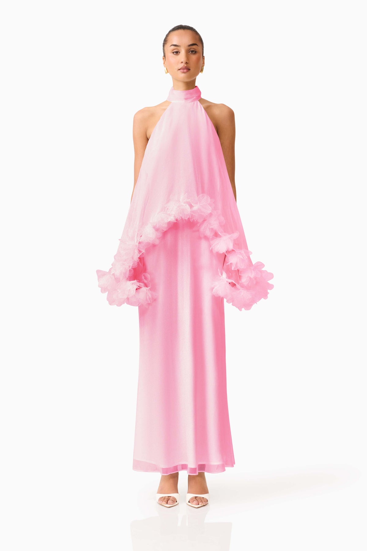 Elliatt Poppy Layered Gown - Pink
