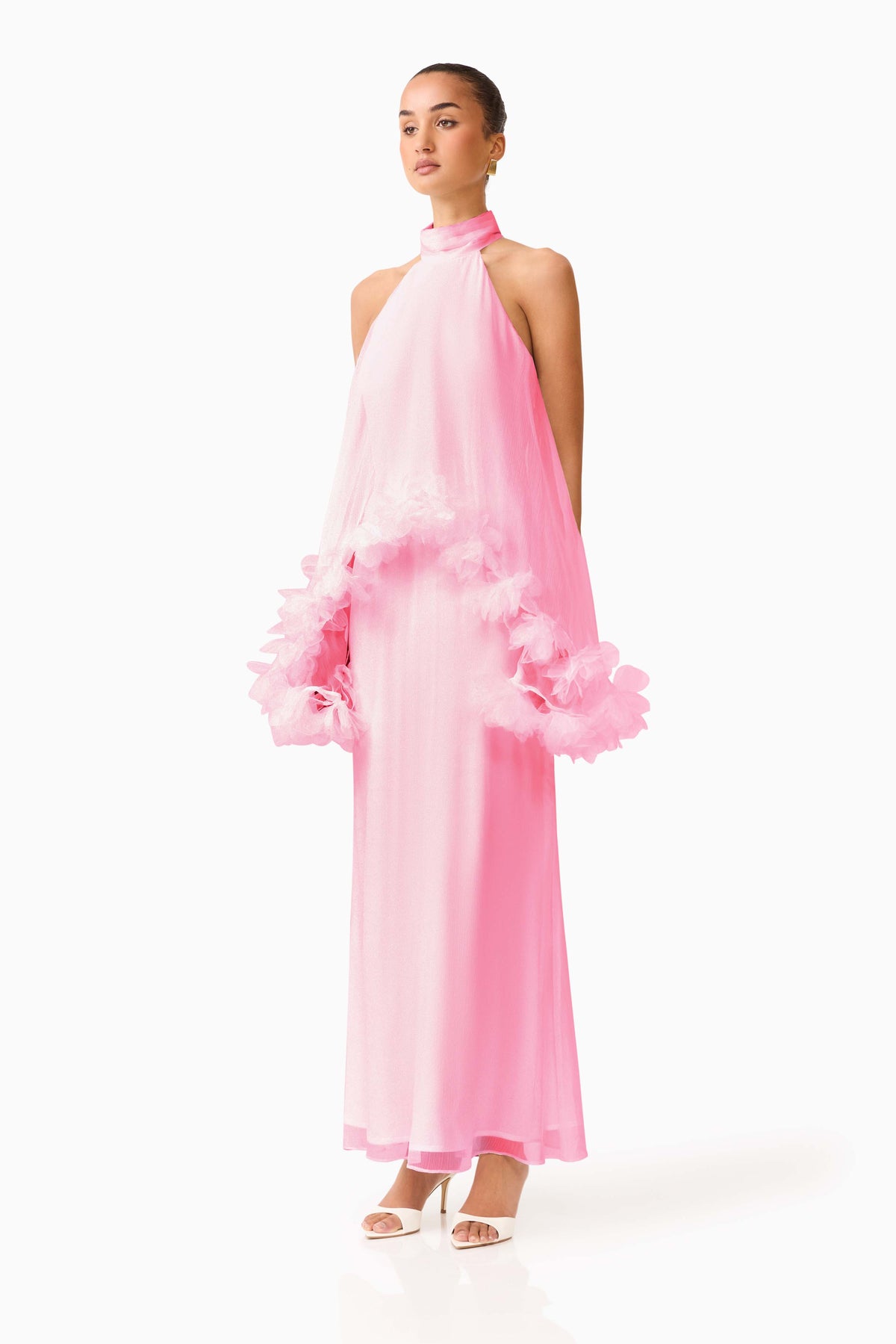 Elliatt Poppy Layered Gown - Pink