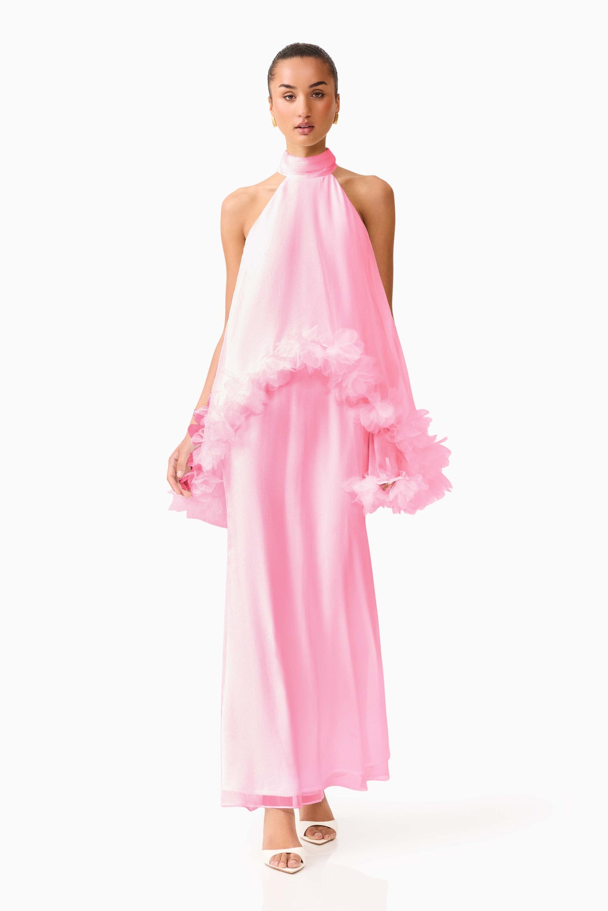 Elliatt Poppy Layered Gown - Pink