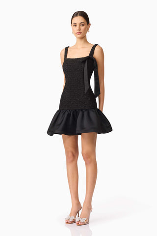 Elliatt Dandelione Mini Dress - Black