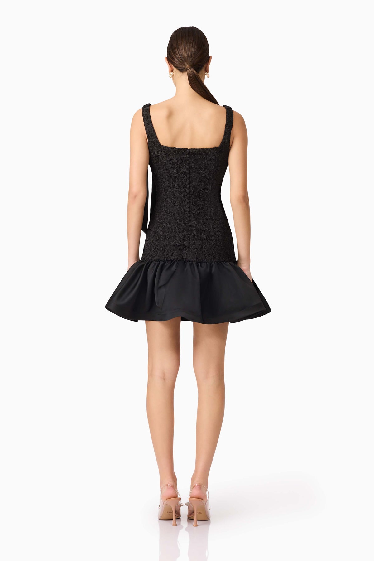 Elliatt Dandelione Mini Dress - Black