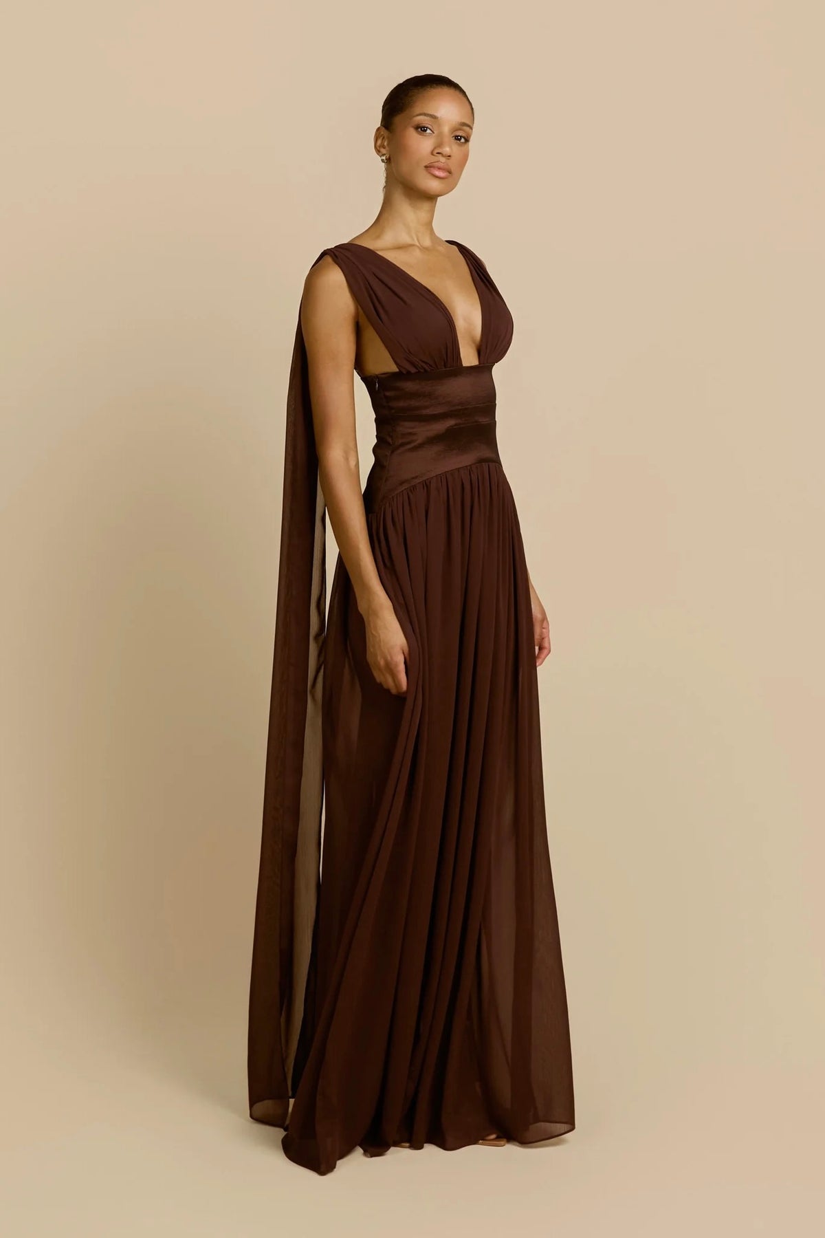 Arcina Ori Ramona Dress - Cocoa