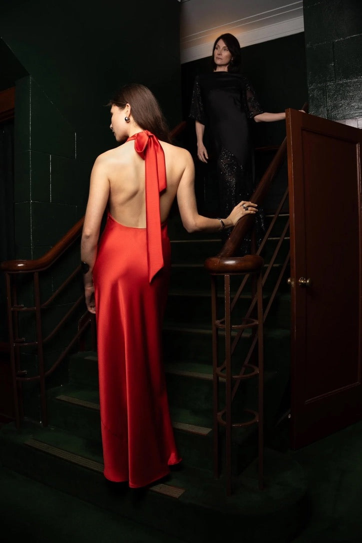 One Fell Swoop Kristina Dress - Tori Satin