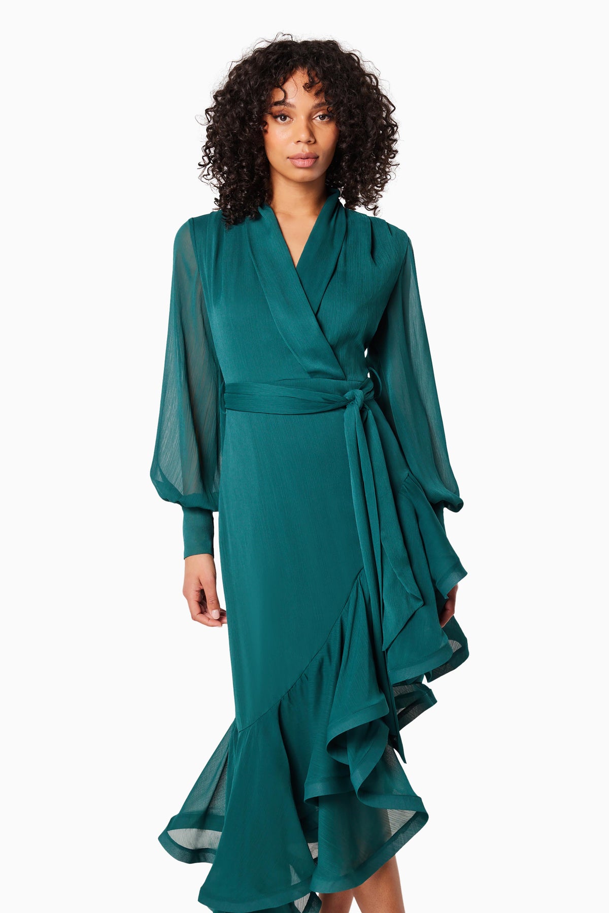 Elliatt Genevieve Dress - Forest Green - Dress Hire AU Elliatt Genevieve Dress - Forest Green - Dress Hire AU