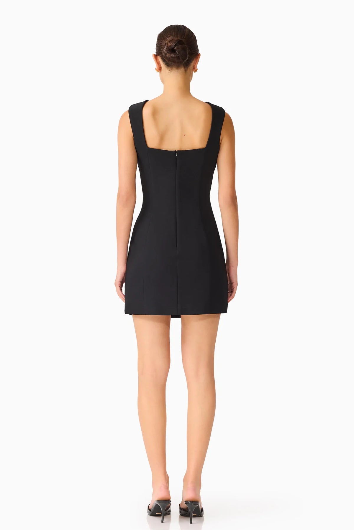 Elliatt Odelia Beaded Mini Dress - Black