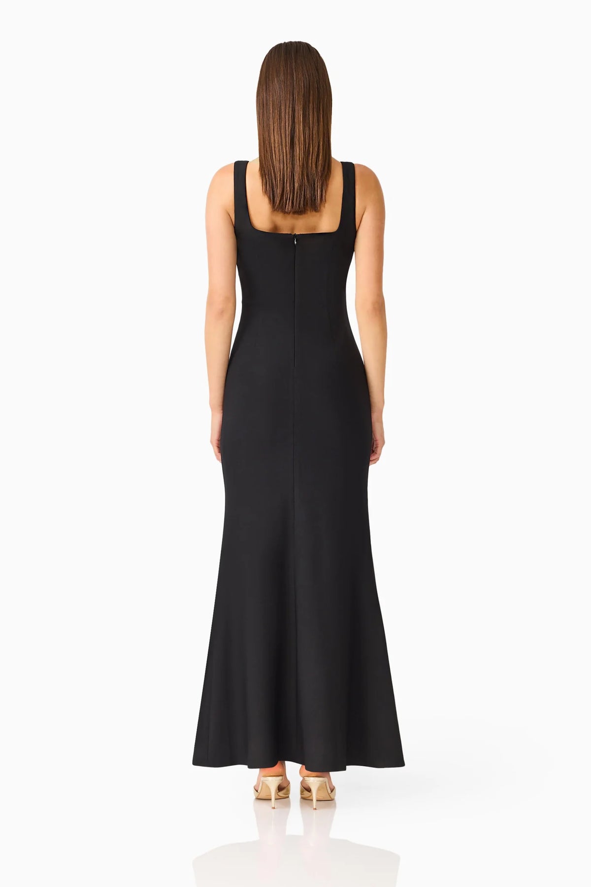 Elliatt Odelia Beaded Maxi Dress - Black