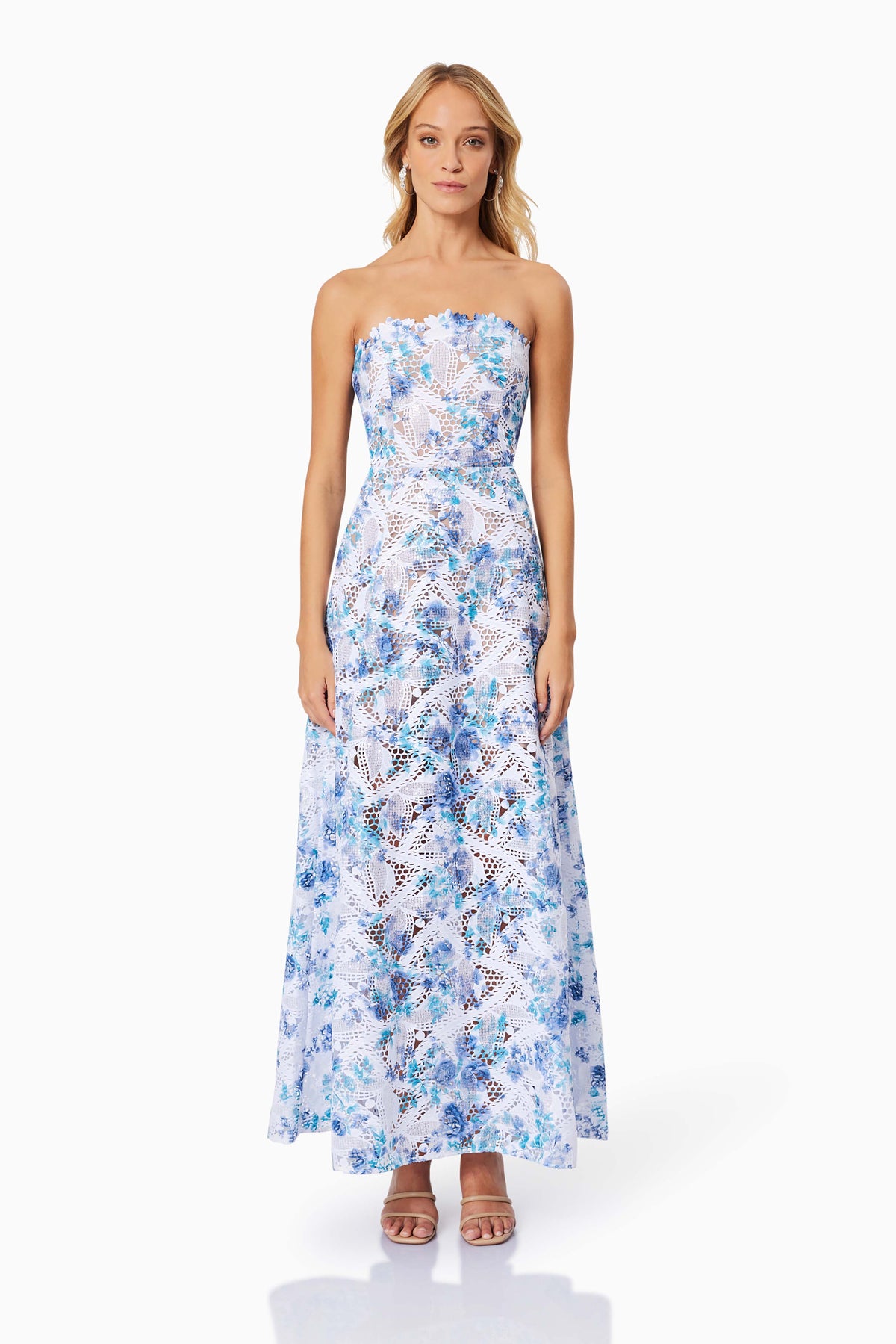 Elliatt Savannah Maxi Dress - Blue Multi