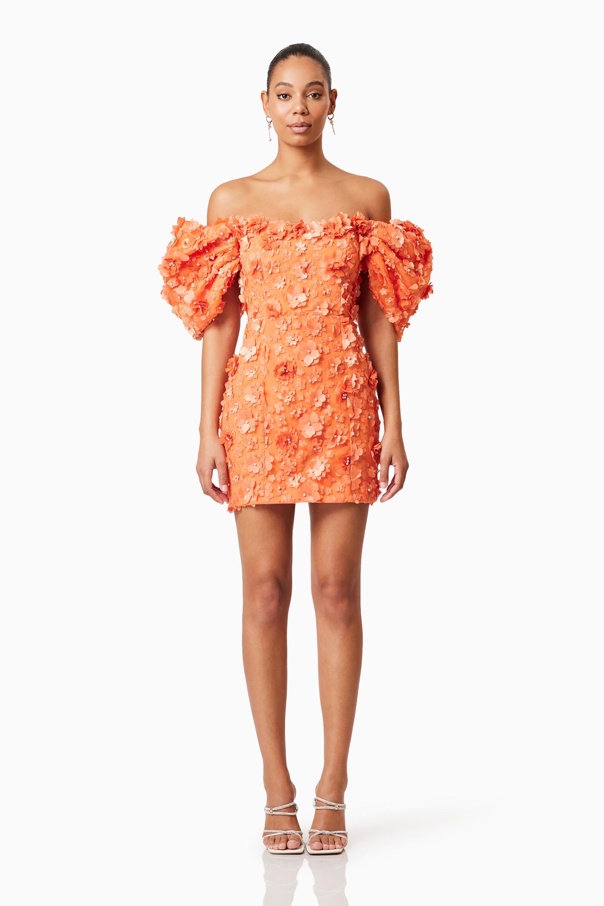 Elliatt Bluebell Mini Dress - Orange