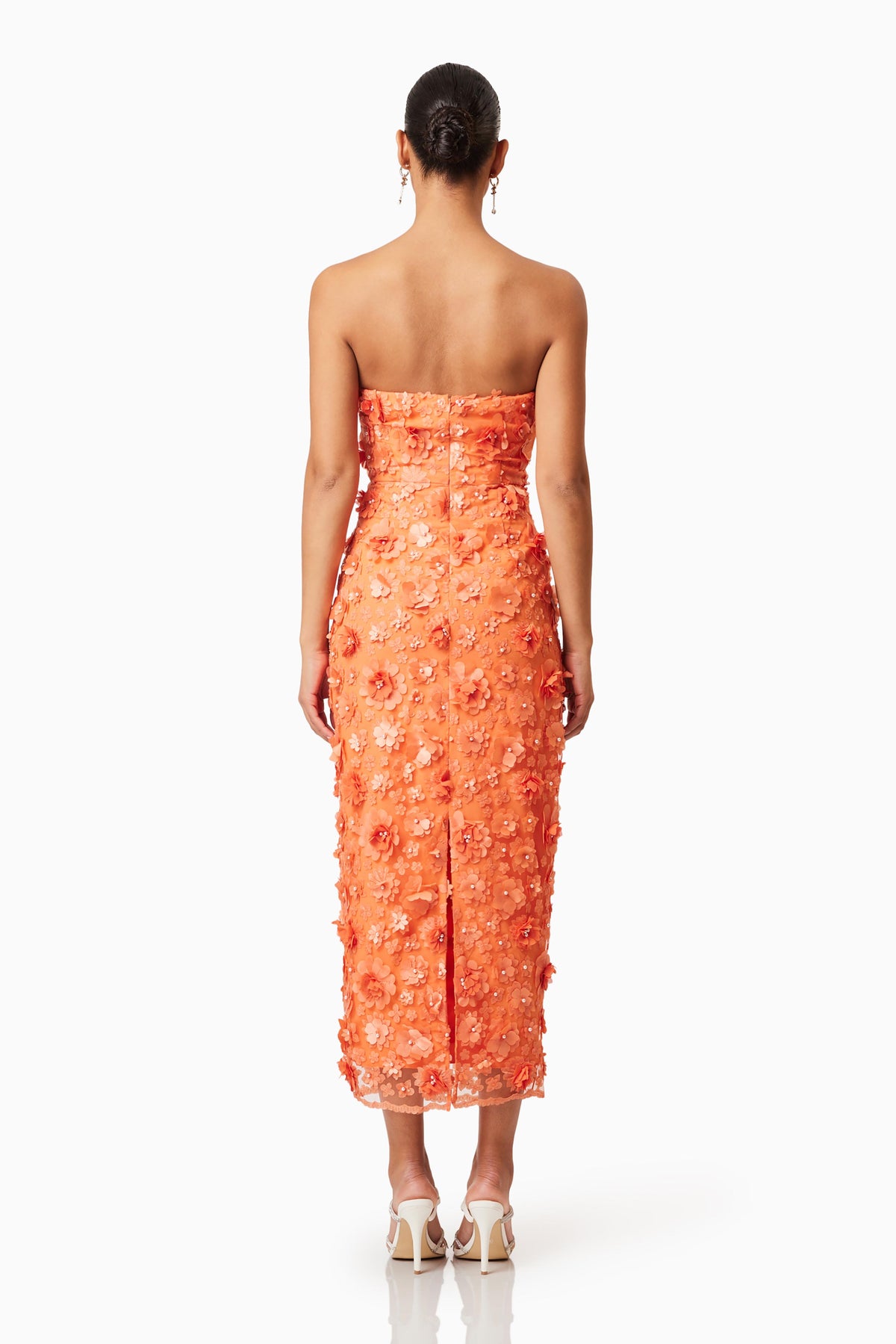 Elliatt Bluebell Midi Dress - Orange