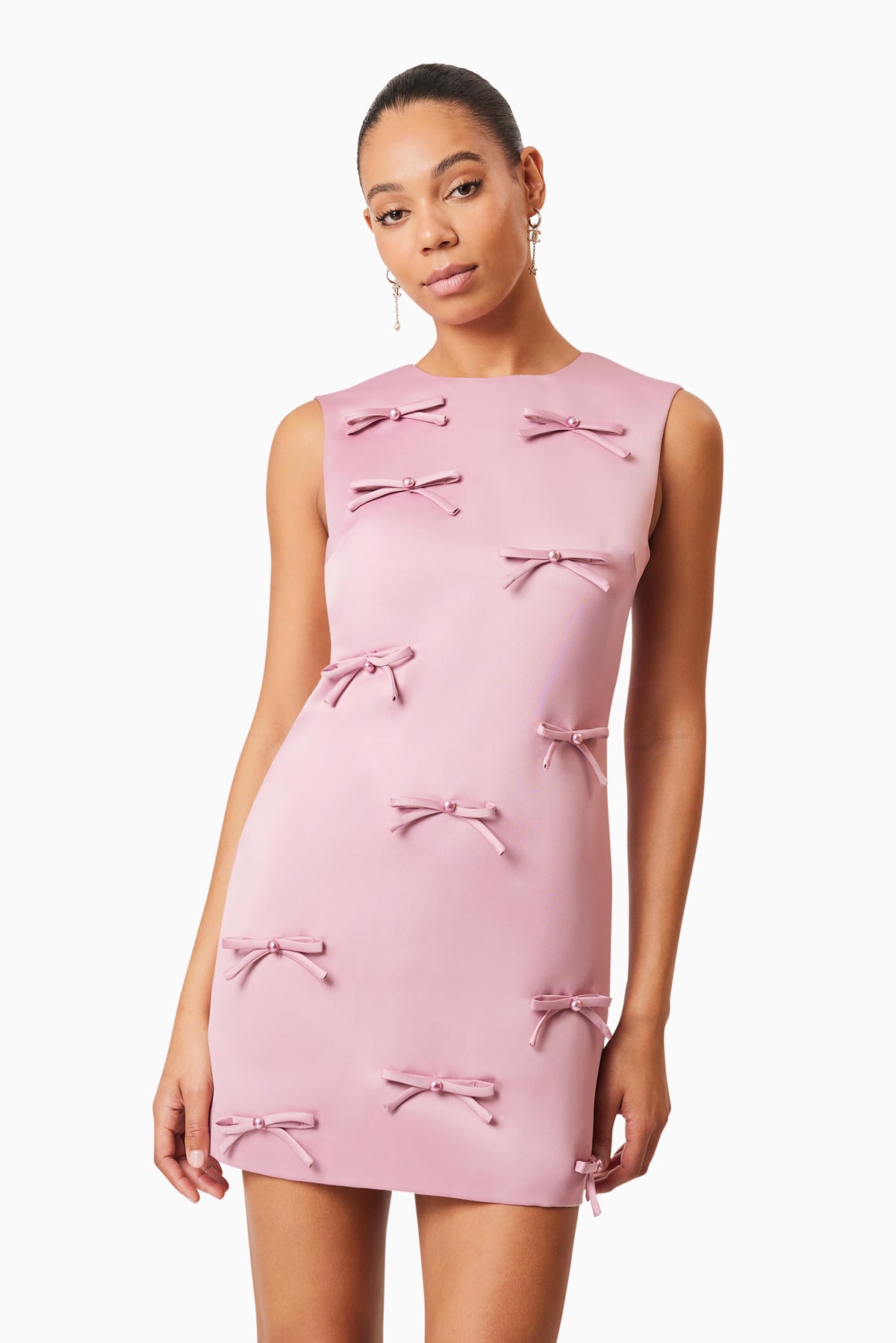 Elliatt Rose Shift Dress - Blush