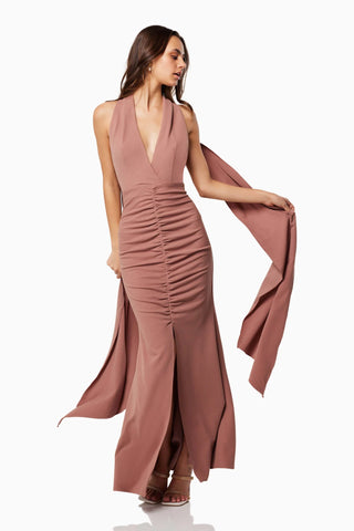 Elliatt Zephyra Gown - Tan