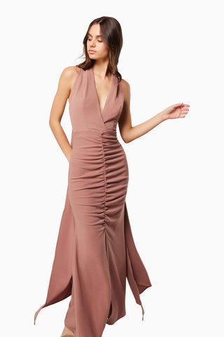 Elliatt Zephyra Gown - Tan