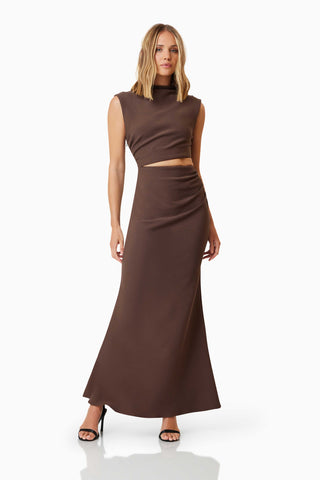 Elliatt Nola Gown - Brown