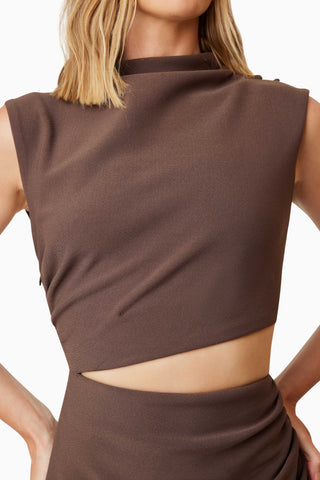 Elliatt Nola Gown - Brown