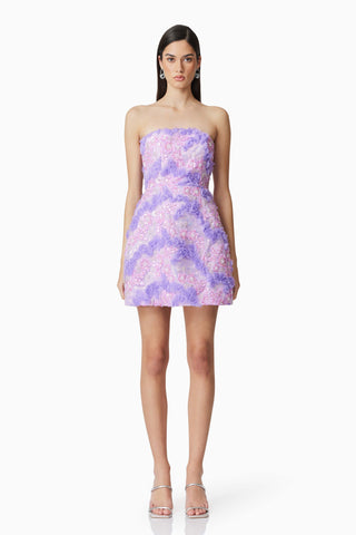 Elliatt Vonni Party Dress - Purple Multi