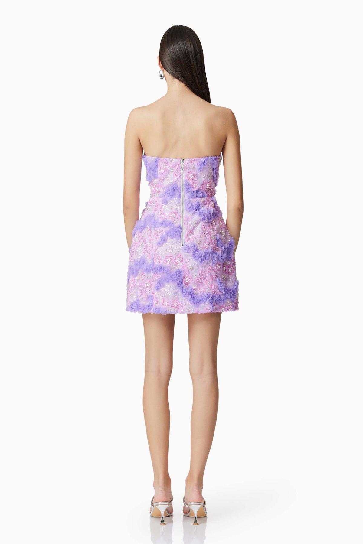Elliatt Vonni Party Dress - Purple Multi
