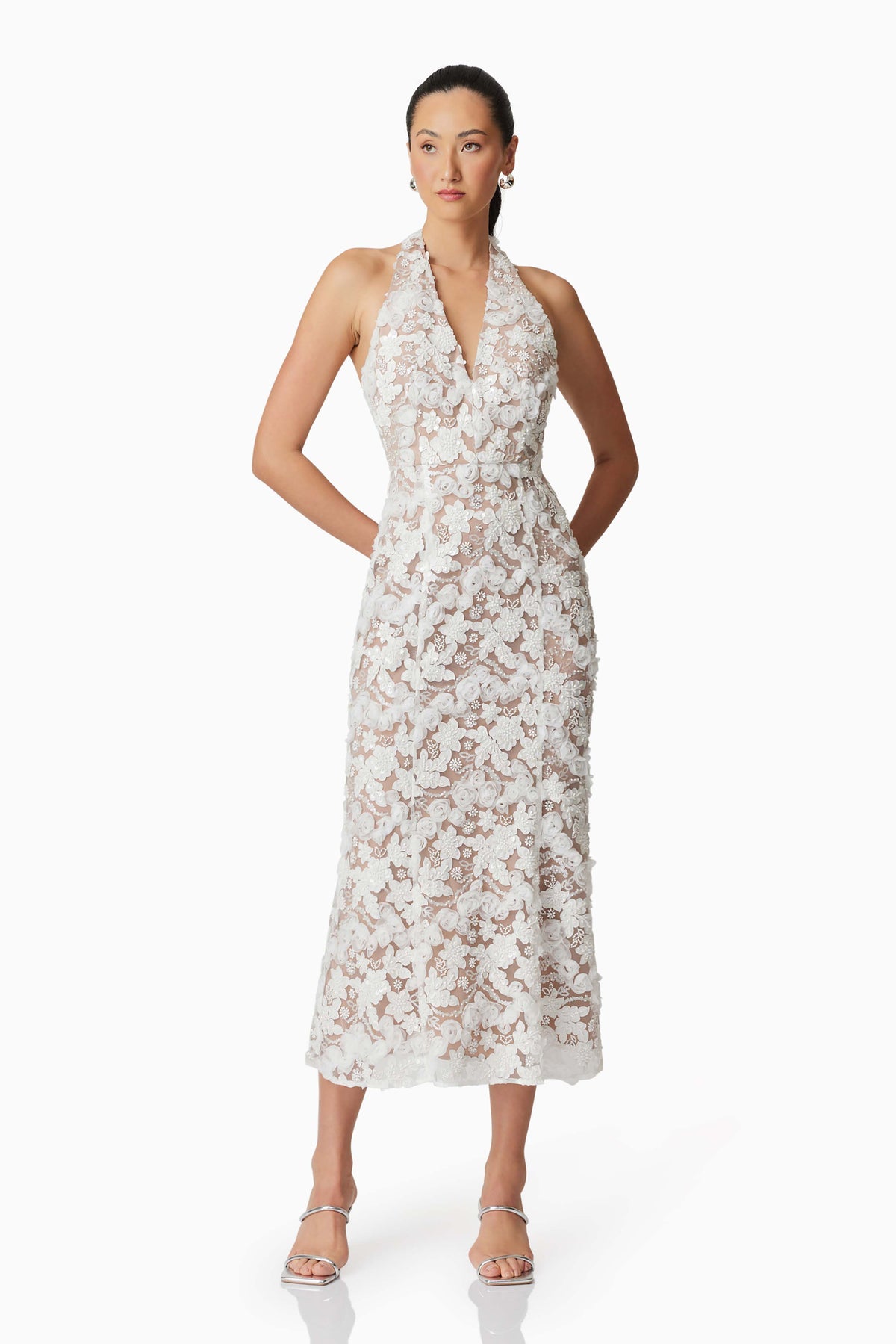 Elliatt Voni Maxi Dress - Ivory